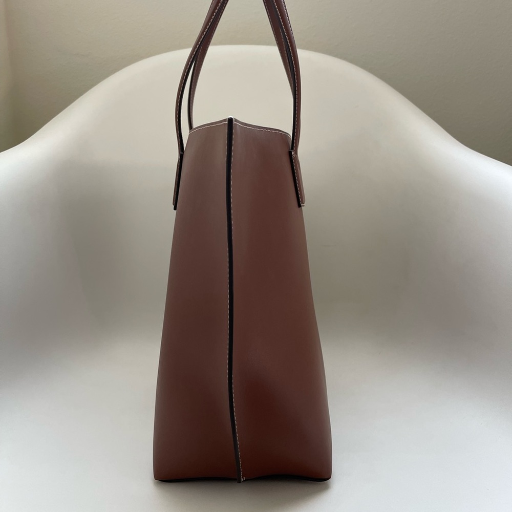Burberry Medium Leather TB Monogram Tote Bag - Picture 7 of 11